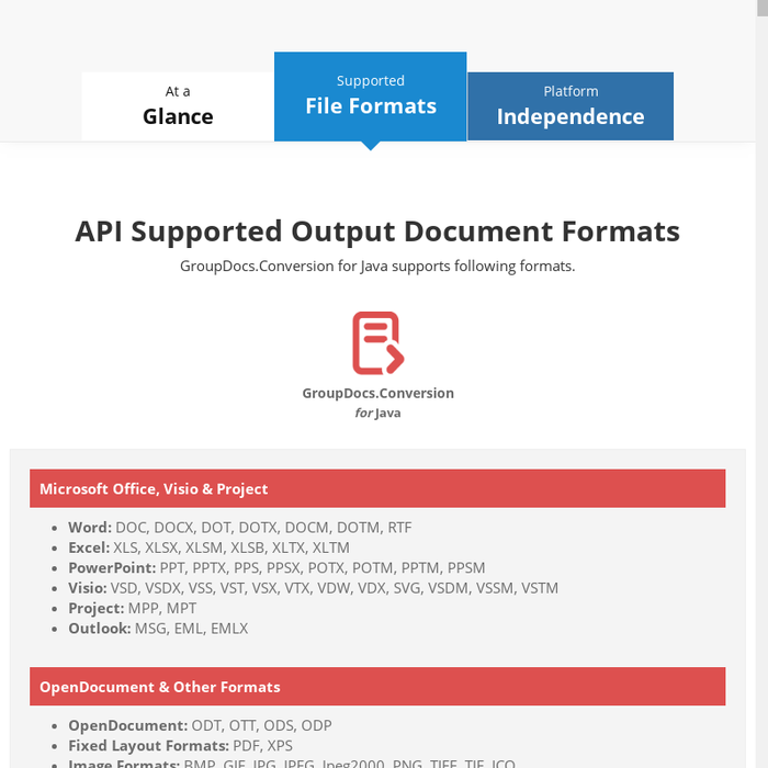 mix java document conversion api convert over 50 formats in any dotx converter