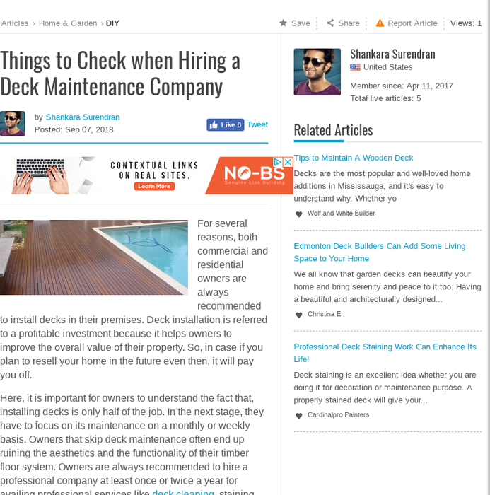 Mix Things To Check When Hiring A Deck Maintenance Company Articles Abilogic Things To Check When Hiring A Deck Maintenance Companyfor Several Reasons Both Commercial And Residential Owners Are Always