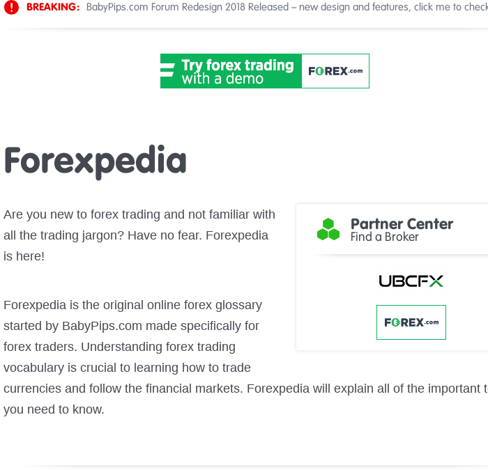 Mix Forex Trading Glossary Fx Terminology Currency Terms Babypips Forex Trading Glossary Fx Terminology Currency Termsforexpedia Is The Original Made For Traders To Help Them